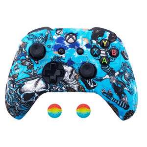 Силиконовый чехол с принтом на геймпад XBox